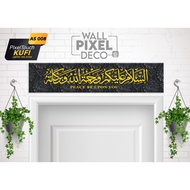 Ready stock Frame Hiasan Dinding Pejabat /Frame Khat Assalamualaikum