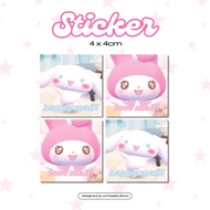 CINNAMOROLL MY MELODY / LOVE MAIL / HAPPY MAIL PURIKULA SEALING STICKER / KOREAN STYLE TEENAGE STICK