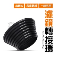 Filter Adapter Ring Lens Small To Large Male-Female Step Up Ring Filter Canon EF to RF Adapter Lens 