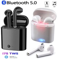 i7s TWS Wireless Headphones Bluetooth 5.0 Earphones sport Earbuds Headset With Mic Charging box Headphones pk i7 i12 Y30 Y50 A6S Over The Ear Headphon