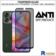 LAYAR Tempered Glass ZTE Nubia V70 V70 Desing V70 Max V60 V60 Desing Anti-Scratch Full Screen Glass