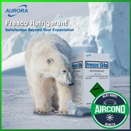 ‼️ 7  BRAND ‼️ Fresco APM R134a Refrigerant Gas 13.6kg  Gas Aircond Kereta Car Peti Ais  R134 134A fluid Oil Treatment