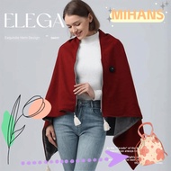 MIHAN Shawl Blanket, USB Heating Wearable Electric Blanket