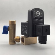Separated Type 220V 1/2" Automatic Timer Compressor Condensate Drain Timer Solenoid Valve Fixtures Plumbing Valves