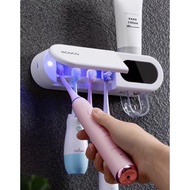 [Genuine] Ecoco ultraviolet disinfection toothbrush holder, Ecoco sterilizer toothbrush holder with 
