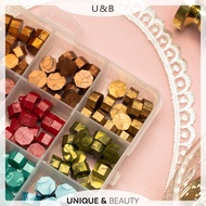 U & B░ Taiwan Ready Stock | Basic Handbook Color Metallic Color & Solid Color 8 Corner Wax Fire Lacq