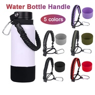 Aquaflask Boot Silicon Cover Protective Bottom Non-Slip Aqua flask Tumbler Boot Sleeve Cover &amp; Paracord Handle Colored Cup Rope Set
