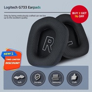 Replacement Fabric Memory Foam Earpads Wireless Gaming Headset for Logitech G733 G733 Lightspeed