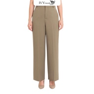 Classic IVY Pants - Quần dài ống suông Quần công sở dạo phố nữ IVY moda MS 22T0277