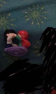 Disney 美人魚 出奇蛋玩具