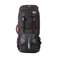 Palazzo 36158 Black Backpack Outdoor/Travel 70L + Rian Cover