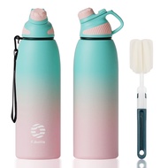 FJbottle Thermos Bottle 304 Stainless Steel Tumbler 600ml/800ml/1000ml/1500ml Botol Air Tahan Sejuk 