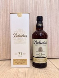 ［中秋節精選：2024年世界威士忌大賽金獎］Ballantines 21 Year Old 百齡罈21年調和威士忌, 40%, 700ml