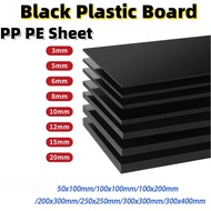 Black Plastic Board - Nylon PP PE Sheet, Acid Alkali Resistant Corrosion Proof, for Chemical Linings