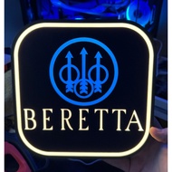BERETTA Logo USB LED light Box