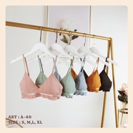 a 40 - BRA ONLY (3 PCS) BRA IMPORTED SOFT COLOR KOREAN STYLE A40