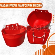 Chicken Feed Container Medion Wire Chicken Feed Bowl D3