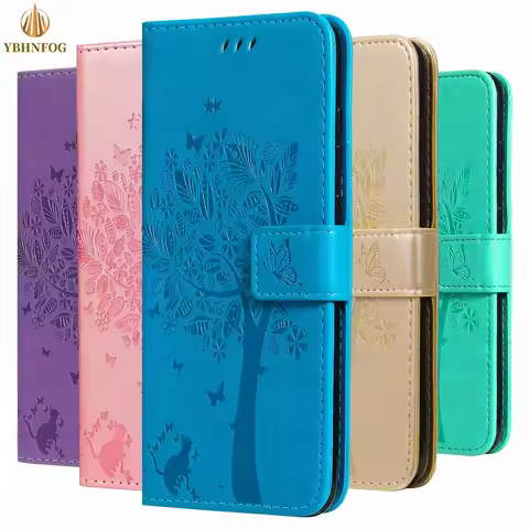 Flip Case For Huawei Y5 Y6 Y7 2019 Honor 8A 9A 9C 10 Lite Y7A Y7P Y6A Y5P Holder Card Magnetic Leath