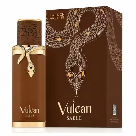 French Avenue Vulcan Sable EDP 100ml 3.4oz Eau De Parfum Spray Long‑Lasting Woody Oud Scent Dubai Ar