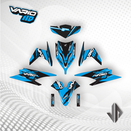Decal Sticker / Stiker Vario Techno 110 Karbu 2009 2010 2011 2012 3