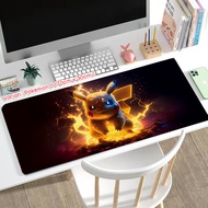 POKEMON GAMER PREMIUM MOUSE PAD PANJANG ALAS KEYBOARD MOUSEPAD GAMING MOTIF ANIME ANTI SLIP PIKACHU 