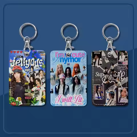 Kpop Group I-ILLIT Personalised Holder Suitable For Bank Card,Subway, Bus Card Wallet Card Case Badg