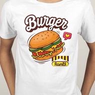 Ramly Burger Ayam Burger Daging Benjo mcdonald T-Shirt Men Cotton Short Sleeve T-shirt shirt O-Neck 