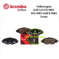 BREMBO XTRA BRAKE PAD FRONT VOLKSWAGEN GOLF 2.0 GTI MK5 / R32 MK5 / GOLF R MK6