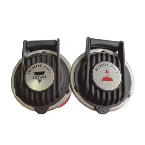 1 Pair Marine Anchor Windlass 12V / 24V Universal Foot Switch Compact Outside 3” For Boat Anchor Win