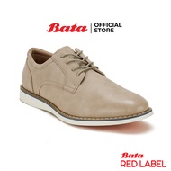 Bata Red Label Men's Elegant Design Lace-Up Casual Shoes Model RL-GRAYSON Beige 8218061 Navy Blue 82