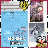 MG GN-X GNX DECAL DALIN DECAL GN07