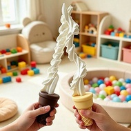 3D打印玩具3D printed creative ice cream toy, direct factory sale, popular stall item, fun interactive ga