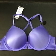 Victoria's Secret purple super lift 2-cup front bra (T337)