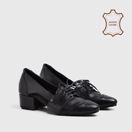 Adorableprojects - Hemera Mini Heels Genuine Leather Black - Leather Shoes