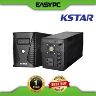 KSTAR Micro UA100 1000va/600 watts Line-Interactive UPS, Brand new UPS with AVR function 12v Battery