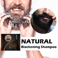 1pc Instant Beard Blackening Shampoo Dye Beard Natural Permanent Hair Coloring Dye Shampoo