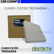 CABIN FILTER for Mitsubishi ASX, Lancer EX, Outlander, GTO ( 7803A004 ) 4x4b