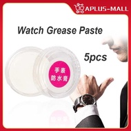 5pcs Silicon Grease For Watch Waterproof Upkeep Repair Tool Practical Watch Repair Tools