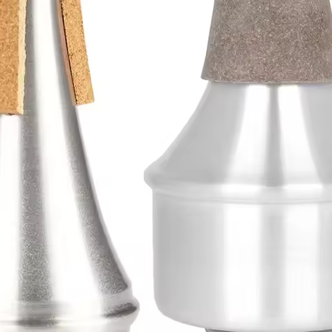 Trumpet Mute Silenc Portable Mute Aluminum Alloy Trumpet Mute Universal Musical Instrument Accessori