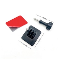 ✻Applicable to Gopro12/11/10/9/8 Dajiang Action4 Curved Surface Integrated Base Helmet Fixing Bracke