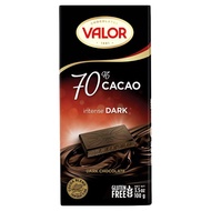 西班牙 VALOR 70%純黑巧克力片  100g  1片