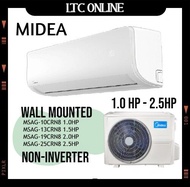 Midea Air Conditioner Wall Mounted R32 Non Inverter Xtreme Cool 1.0HP - 2.5HP MSAG Series