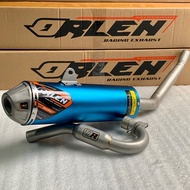 knalpot crf klx wr155 original orlen