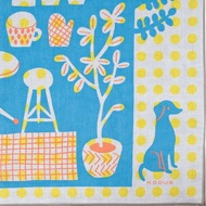 HBK繪風雙層手帕 時尚生活|48X48CM|日常元素|獨特可愛|日本製