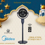Midea MFG180R0APB 3 Blades 7 Inch Circulation Fan With 3 Speed Levels & Remote Control