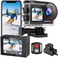 【Delivery fr Japan】Hiicam speed20 action camera underwater camera wearable camera 4K 60FPS waterproo
