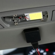Universal Car Interior Dome Light - COB LED with T10 Festoon Adapter for Roof & Cabin  Lampu Kubah D