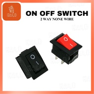 [HALO MOTOR] MOTORCYCLE ON OFF SWITCH 2 WAY NONE WIRE