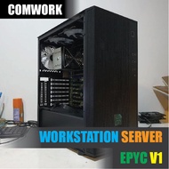 คอม 128 เธรด | ซีพียู 2.25-3.4GHz AMD EPYC 7B12 | เมนบอร์ด ATX | แรม 32GB-256GB | M.2 NVMe | REFURBI