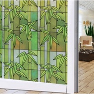 7M | 3M Frosted Tinted Glass sticker Cermin Tingkap Window Nako Tingkap kaca Dapur Sliding Door Film